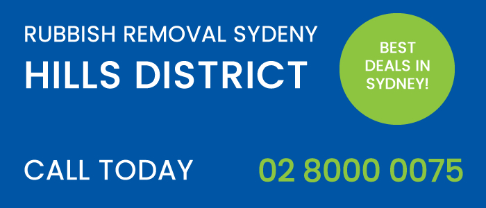 Rubbish Removal Sydney - Hills District